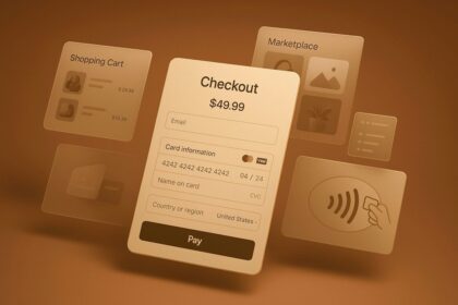 Como identificar uma loja online falsa antes de comprar: 12 sinais de alerta Tela de pagamento de compra online representando cuidados com lojas virtuais